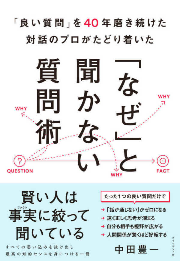 「良い質問」を４０年磨き続けた対話のプロがたどり着いた 「なぜ」と聞かない質問術